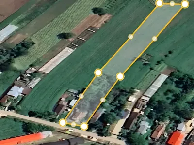 vedere aeriana teren vanzare cumparare Balta Doamnei Prahova